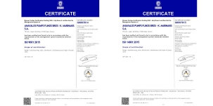 ISO 9001:2015 & ISO 14001:2015